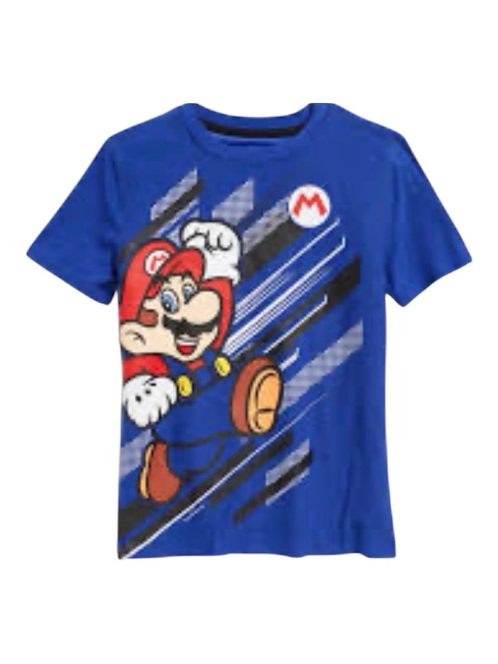 Super Mario Kids Blue T-Shirt